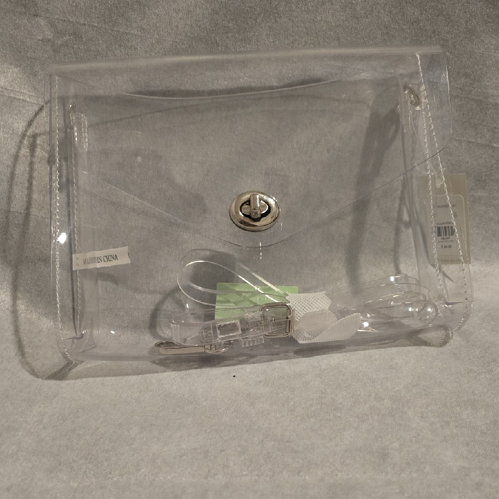 Clear Crossbody Bag For Stadiums, Concerts & Events